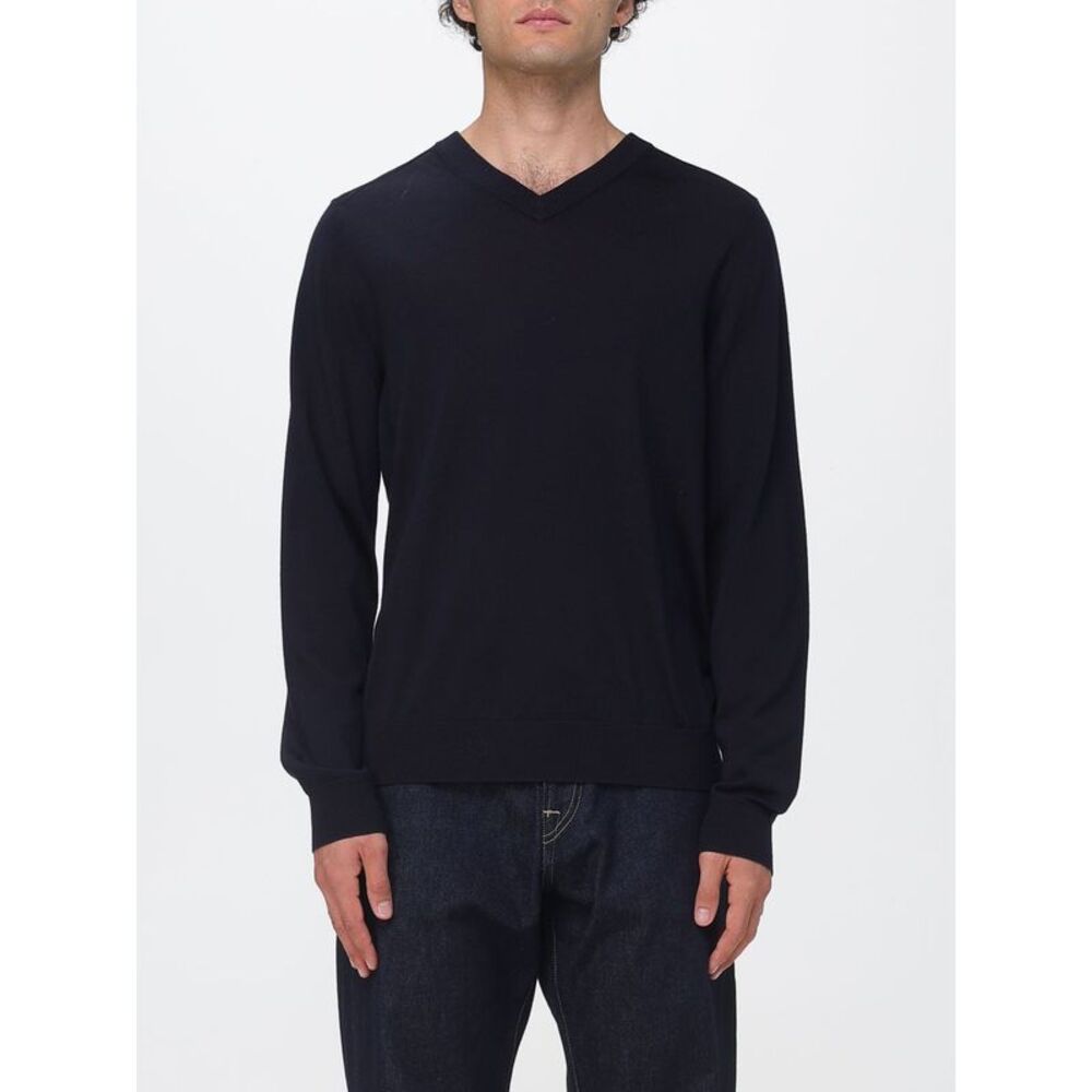 Paul Smith Men Long-Sleeved V-Neck Jumper Paul Smith In Merino Wool